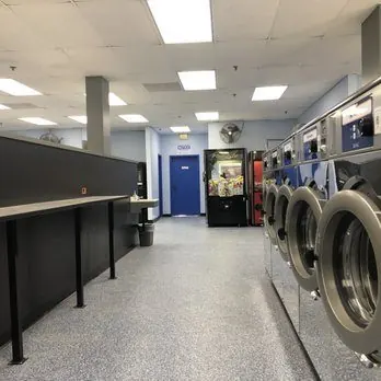 Clean Threads machine aisle